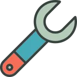 Wrench SVG Icon